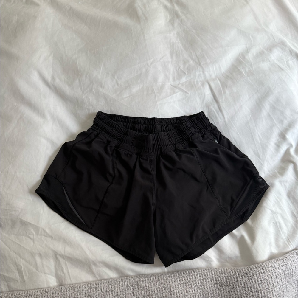 Black Lululemon Athletic Shorts
